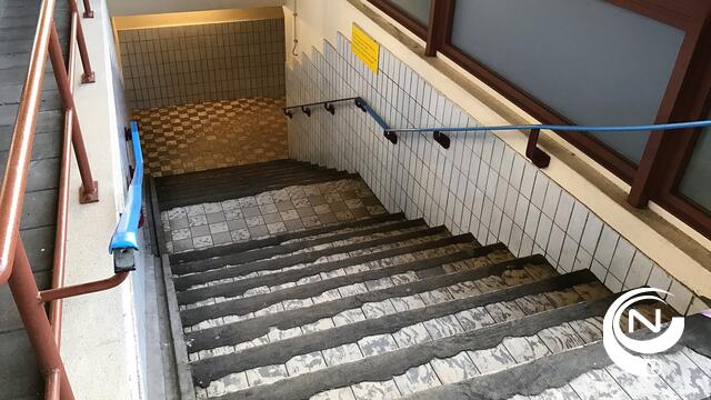 NMBS : Van Camp vraagt helling aan trappen station Herentals