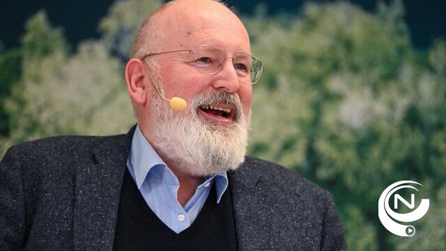Europees commissaris Frans Timmermans "diep teleurgesteld" door positie van Vlaanderen over EU-klimaatwet: "Zou fijn zijn als Demir soms naar Raad zou komen"