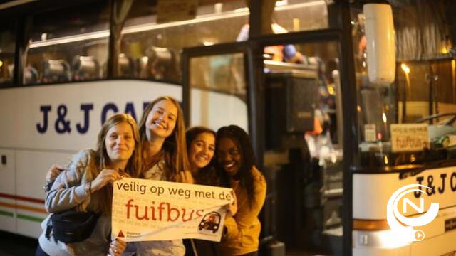 Provinciale fuifbus rijdt uit in Lier, Antwerpen, Kasterlee en Mol