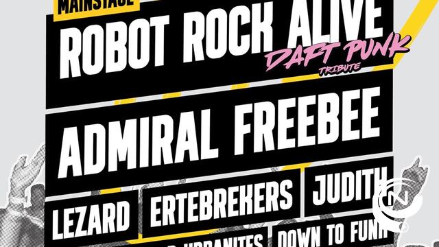 Funky Town presenteert Admiral Freebee, Ertebrekers, Lézard  en veel meer moois