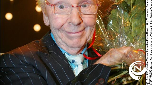 Komiek Gaston Berghmans (90) overleden 
