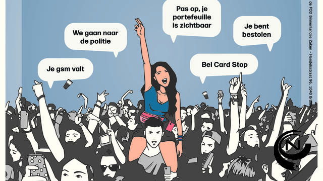  BeSafe : voorkom gauwdiefstal op evenementen   