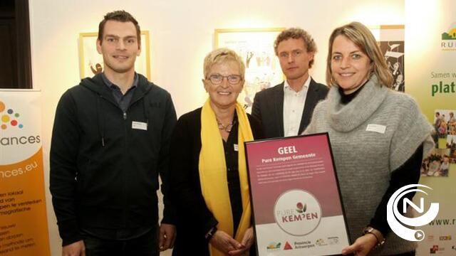 Geel krijgt eretitel Pure Kempen Gemeente