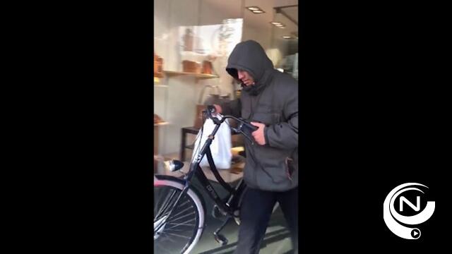Opvallend: dief stapt relax weg na brutale inbraken in Geel-centrum (video) 