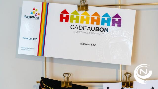 Lokaal bestuur Herenthout ondersteunt lokale economie met gemeentelijke cadeaubon