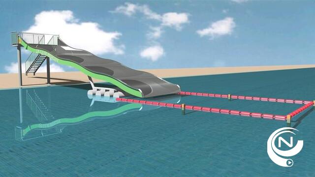 Gloednieuwe waterglijbaan op Lilse Bergen