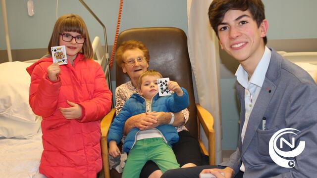 Goochelaar verrast patiënten AZ Turnhout