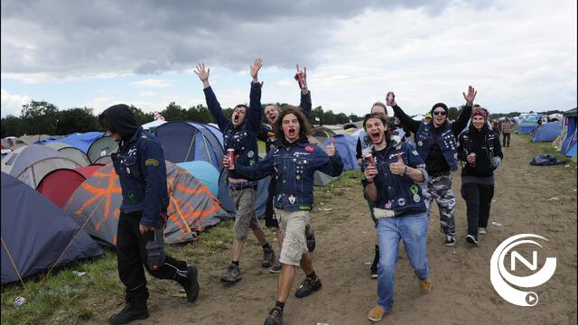 Graspop : parkeerterreinen blijven door wateroverlast gesloten 