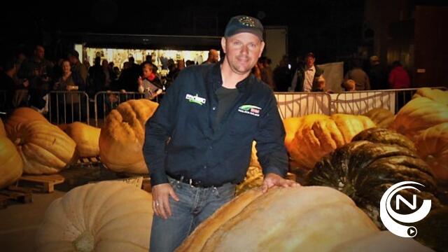 Zwaarste pompoen komt uit Kasterlee : 764 kg
