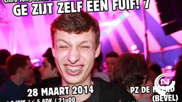 Chiro Jong Leven Nijlen organiseert 'Ge Zijt Zelf Een Fuif!'