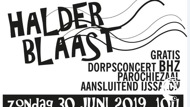 Hallaar Blaast en ijssalon op 30 juni