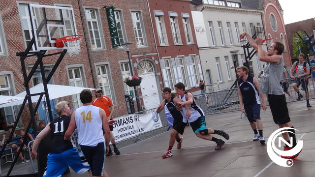 Geslaagde HBBC 2e Summerthals 3X3 : zomers basketspektakel op Grote Markt - extra foto's