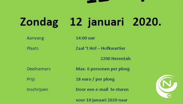 Herentalse Badmintonclub organiseert 12e familiequiz in zaal 't Hof