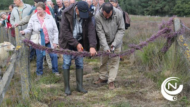 Officiële opening heidepaadje over natuurgebied 't Oud Stort