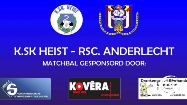 Anderlecht met volledig A-team op jubeleummatch KSK Heist