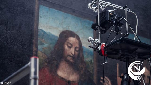 Imec zet hyperspectrale camera in om Da Vinci code in Tongerlo te ontcijferen (1)