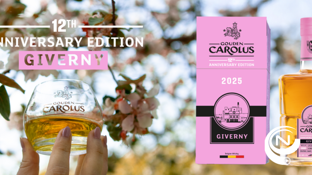 Lancering Giverny : 'Nieuwste Anniversary Edition whisky van Brouwerij & Stokerij Het Anker'
