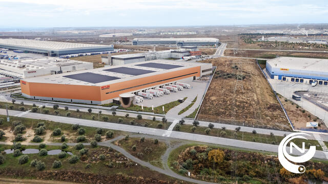 Heylen Warehouses (Herentals) viert eerste Spaanse logistieke ontwikkeling met vlagceremonie in Illescas, Madrid 