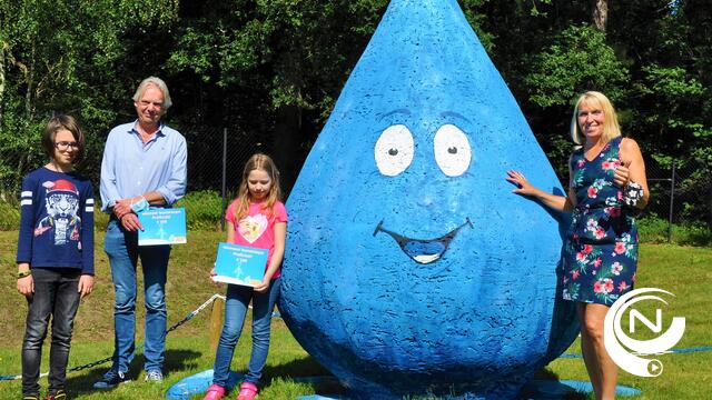 'Gigantische Vriendelijke Regendruppel' winnaar kunstexpo Hidrodoe 