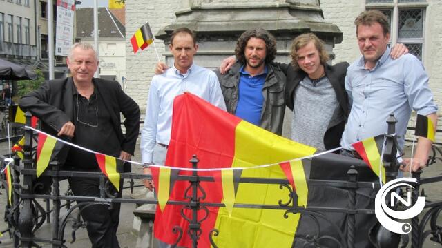Droog weer vanavond voor organisatoren grote schermen matchen Rode Duivels 