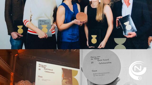OASE wint Henry van de Velde Gold Award