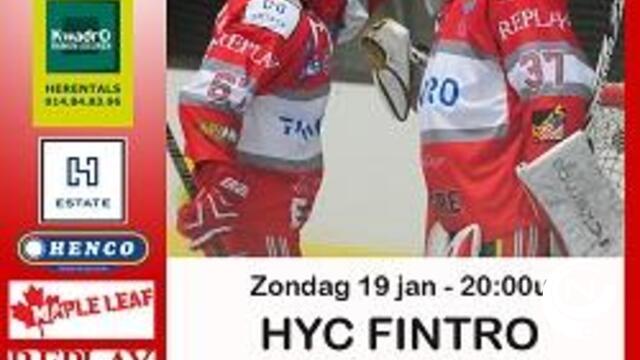 HYC ontvangt zondagavond Eindhoven 