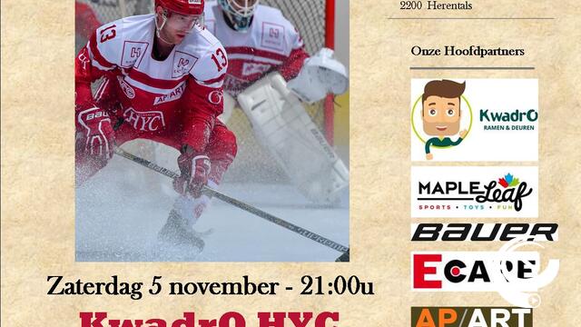 HYC ontvangt zaterdag Zoetermeer - LIVE stream