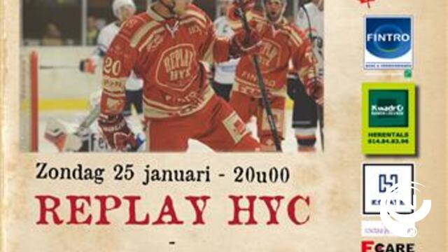 HYC Replay ontvangt zondagavond Laco Eaters Geleen  : LIVE stream