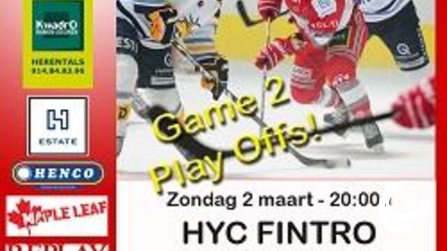Nipt verlies van HYC bij Tilburg in 1e wedstrijd play-offs
