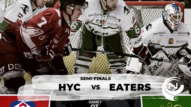 Microz Eaters Limburg - ERA Renomar HYC 6-7 OT : Emiel Goris keizer van de match - herbekijk wedstrijd hier
