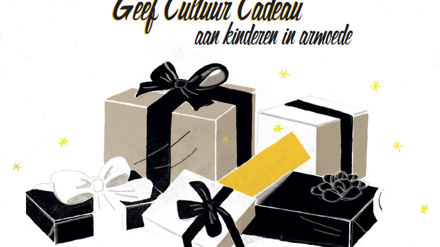 Geef cultuur cadeau aan kinderen in armoede 