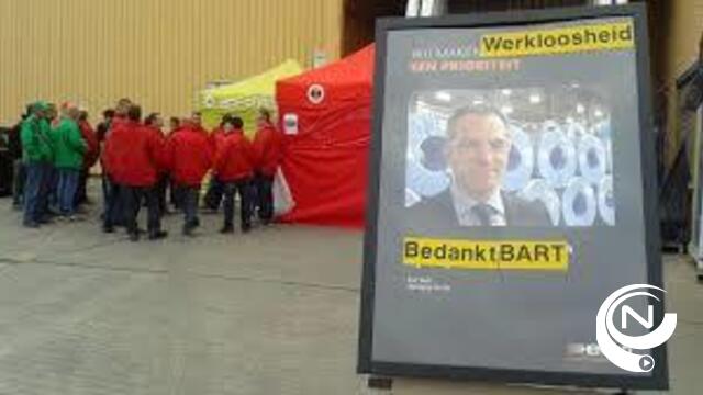 Arbeiders van Henrad Herentals hebben er laatste werkdag opzitten 
