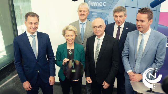 Vlaamse overheid en imec ondertekenen Letter of Intent voor uitbouw van imec’s cleanroom