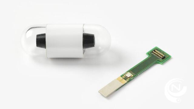 Imec ontwikkelt kleine radiozender voor elektronische pil