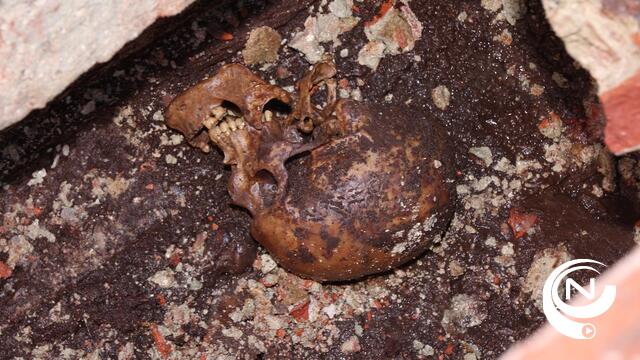 Grafkelder Augustijnenklooster uit 17e eeuw blootgelegd bij sloopwerken - foto's