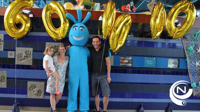  Hidrodoe zet 600.000e bezoeker in de bloemen