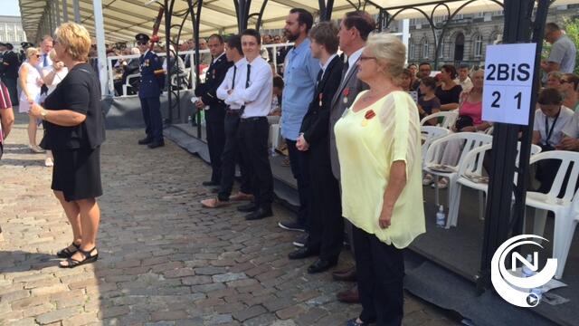 Heldin Agnes Janssens beleeft aparte nationale feestdag in Brussel