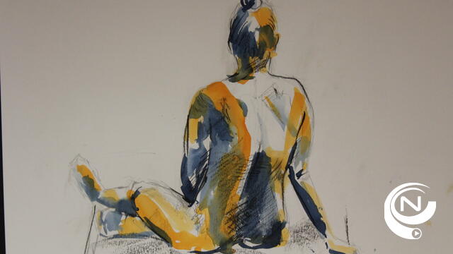 Expo Body Language in de Vitrine van Academie voor Beeldende Kunst