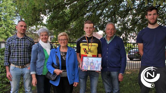 Fijne hulde Vince Van De Poel, Belgisch kampioen duatlon