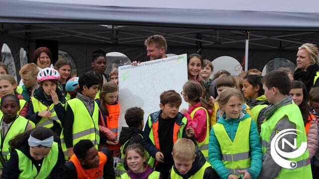 De meest veilige route naar school in Geel