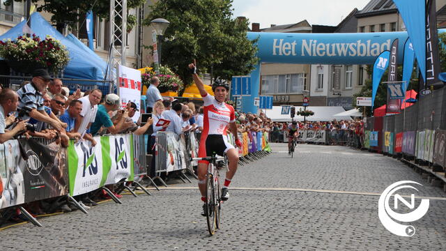 Sanne Cant van start tot finish in Herentals 
