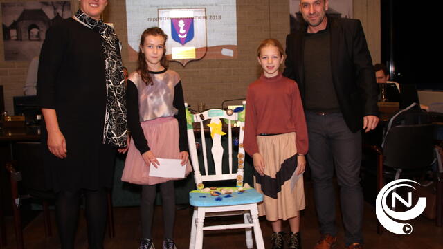 Lin en Colet presenteren de klimaatstoel 