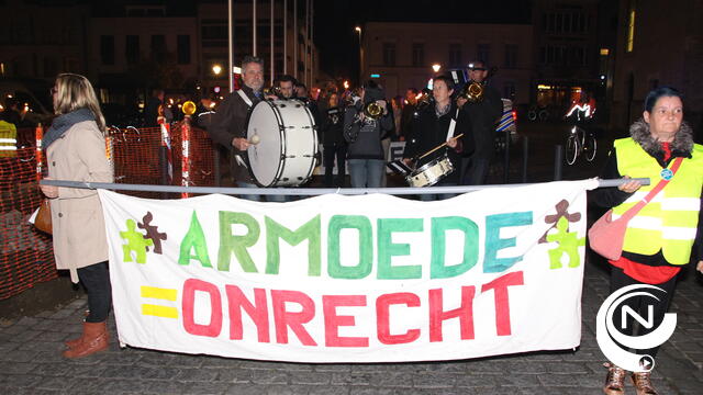 Fakkeltocht tegen armoede wint nog aan kracht 