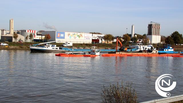 Scheepvaartongeval Albertkanaal - Geen wachtende schepen meer, berging ten vroegste volgende week