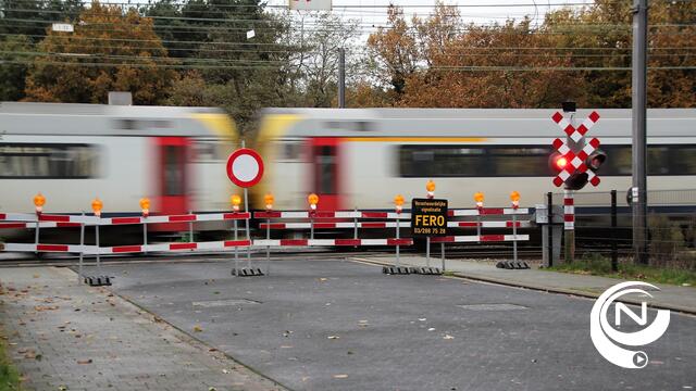 Infrabel werkt aan spoorovergang Vossenberg