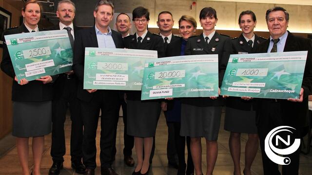 29 Bn Logistiek maakt goede doelen gelukkig met €26.500 