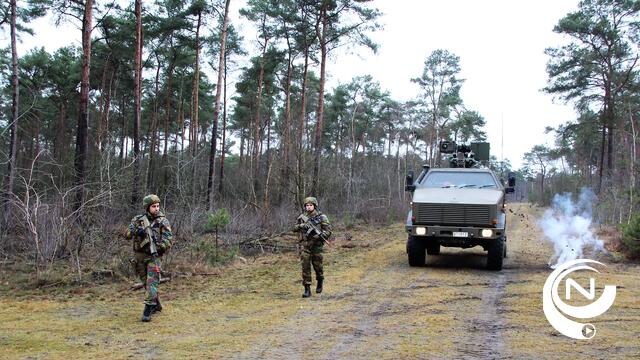 3Bn Parachutisten Tielen simuleren mijn-explosies voor missie naar Mali