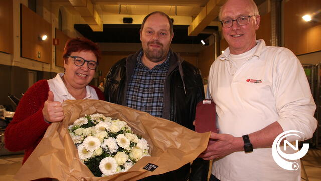 Rode Kruis : Ivo Swaans uit Herentals 100 bloedgiften