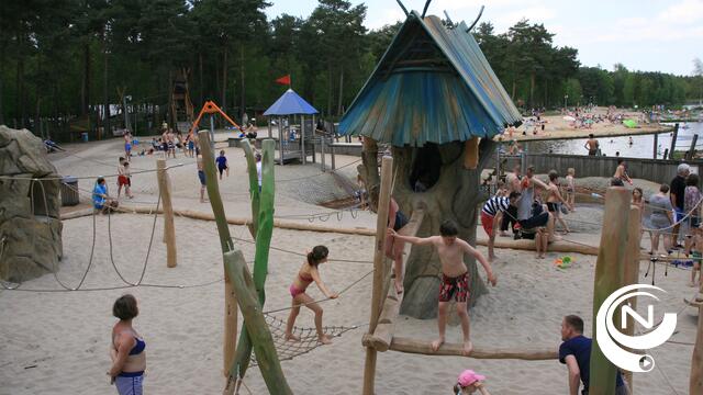 De Lilse Bergen : nieuw speeltuig Boulderbos en safaritent voor camping 