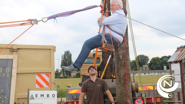 'Bouwstenen voor Nepal @saffraanboerderij' met stunt schepen Jan